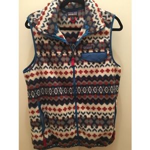 Blue Orange Patagonia Synchilla Vest M